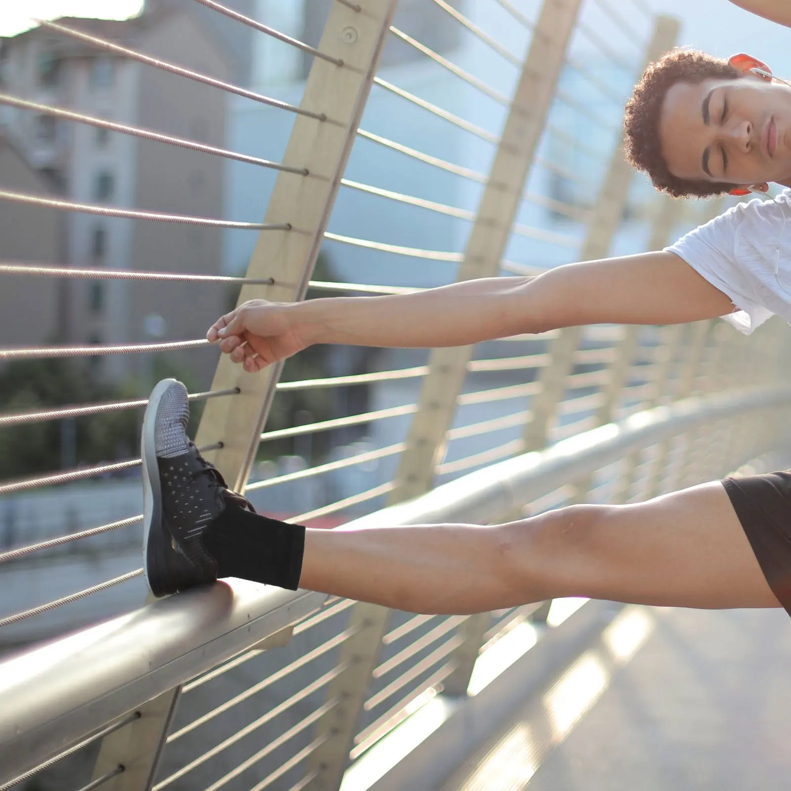 زوجان من الجوارب لدعم الكاحل، مرونة عالية، رياضية احترافية، مريحة، متينة، صحية وصديقة للبيئة