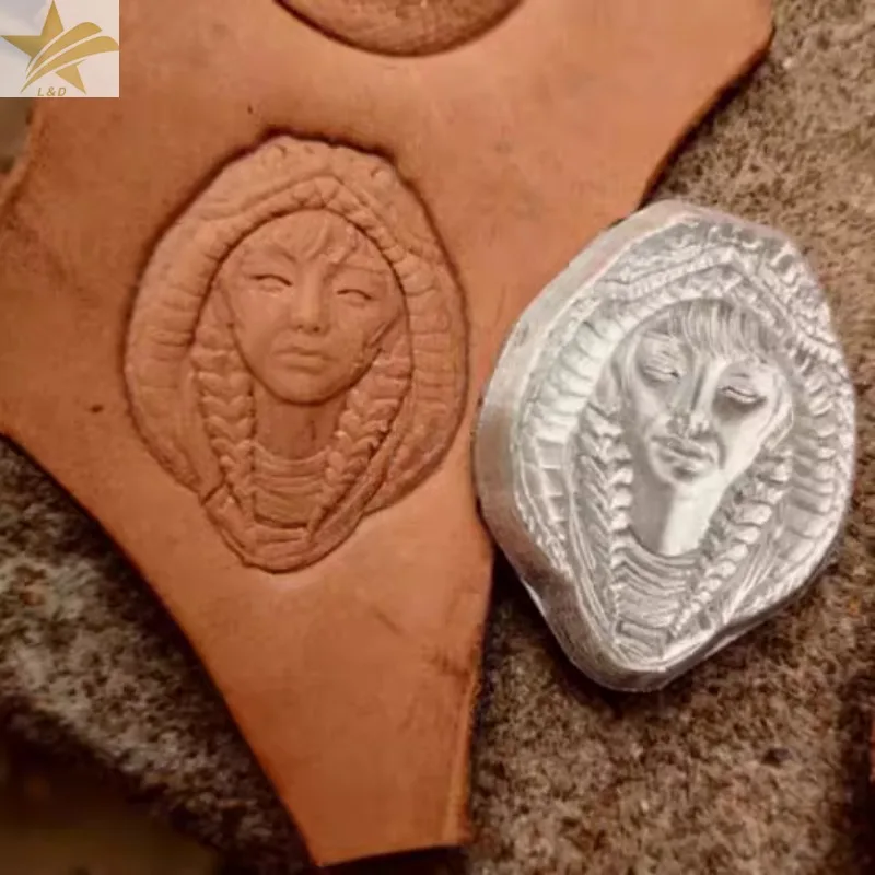 

Инструмент для 3D-тиснения и выдавливания изображений на коже в виде головы змеи, пресс-штамп для кожи из алюминиевого сплава, инструмент для рукоделия, индивидуальный логотип