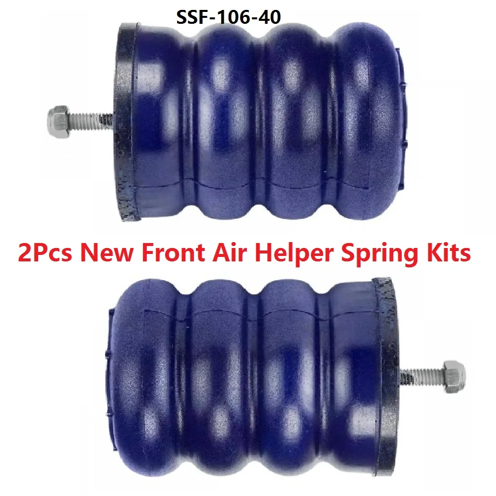 2Pcs New Front Air Helper Spring Kits SSF-604-40 SSF-106-47 for Mercedes-Benz Sprinter 2500 3500 Ford E-150 E-250 E-350 E-450