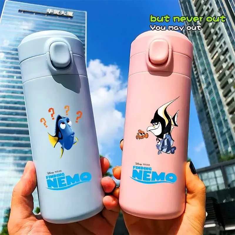 320ML/420ML Finding Nemo Cartoon 304 Stainless Steel Insulated Cup Leak Proof Drinking Bottle Portable Outdoor Sports Water Cup