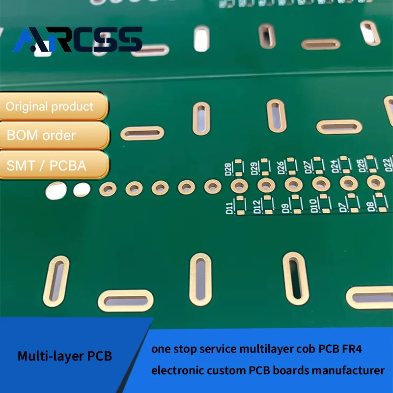 one stop service multilayer cob PCB FR4 electronic custom PCB boards manufacturer