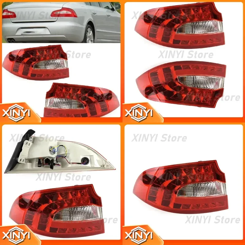 Rear Brake Tail Light Taillight Stop Light for Skoda Superb MK2 2009 2010 2011 2012 2013