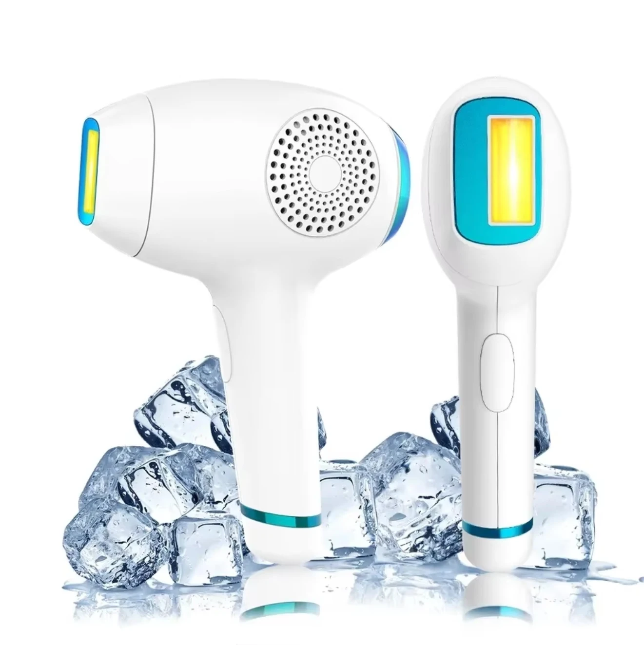 

Handled Portable Point Skin Rejuvenation Ice Cooling IPL Hair Removal Device Epilator