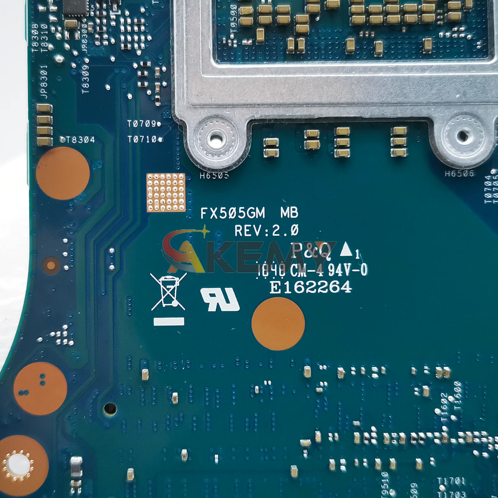 Motherboard Laptop FX705GM untuk ASUS TUF Gaming FX705 FX705GV FX705GM FX705GU Mainboard Notebook dengan CPU I5 I7 I9 Tes 100% OK