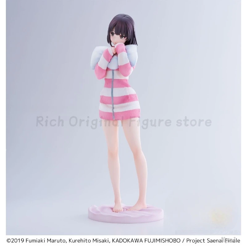 【Em estoque】 Saekano original: como criar uma namorada chata Luminasta Kato Megumi suéter estilo modelo figuras de animação