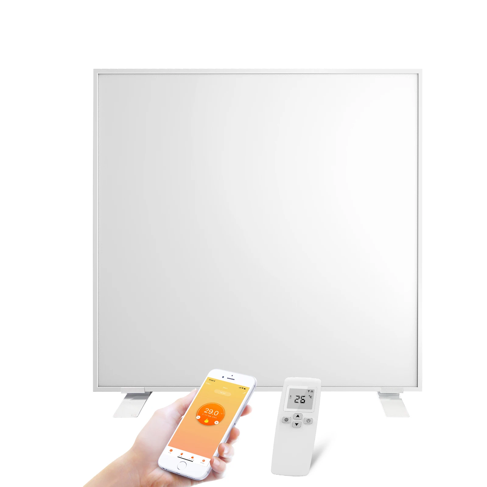 قابل للتعديل ترموستات الأشعة تحت الحمراء لوحة سخان كهربائي رخيصة الثمن الشتاء جهاز تدفئة المنزل مع WIFI للحمام استخدام نوع المكونات في المملكة المتحدة