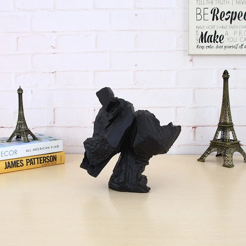 Modern minimalist stone man resin handicraft ornament model room living room desktop gift decoration