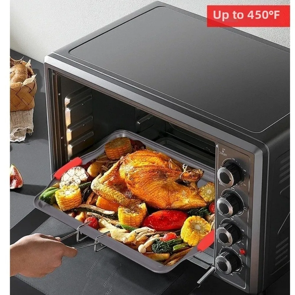 Restaurant Carbon Steel Baking Pan Multi-Purpose Rectangle Bread Cake Mould Stackable Durable Baking Tray Kitchen