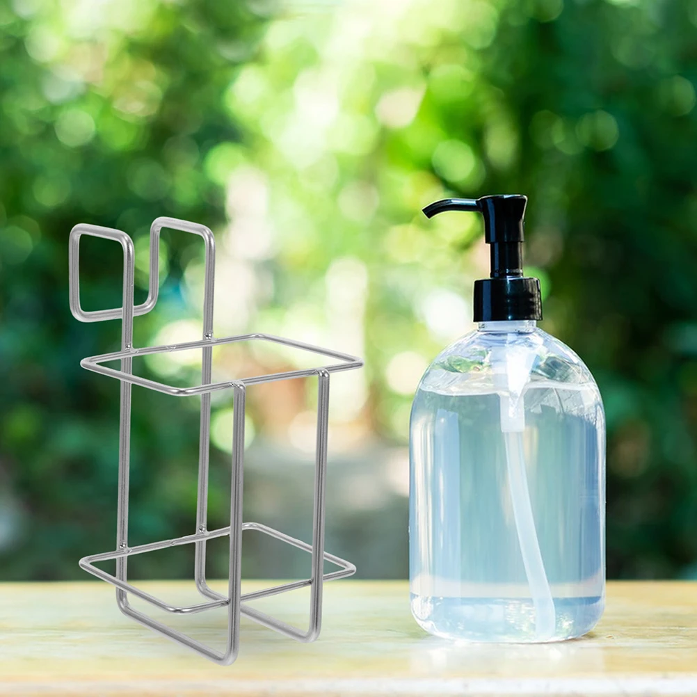 Portaoggetti in acciaio inossidabile Portaoggetti multifunzionale per bagno Cucina Bottiglia Tazza Organizzatore Doccia a mano