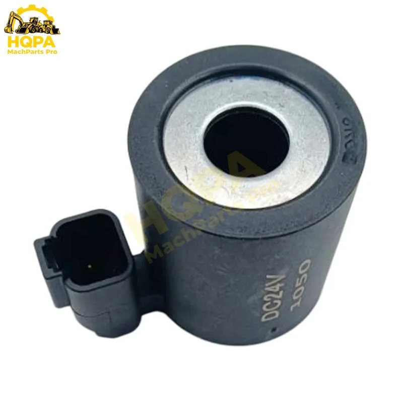 4301852 4301864 77A0076 12V 24V Solenoid Valve For Excavator Electrical Parts XG806 XG808 13MM 32MM
