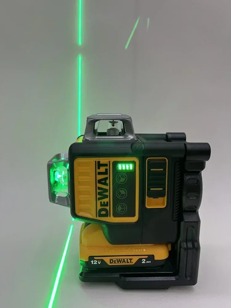 Dewalt DW089LG 12 Linien 3 Seiten * 360 Grad vertikale 12V Lithiumbatterie Laser Level horizontal