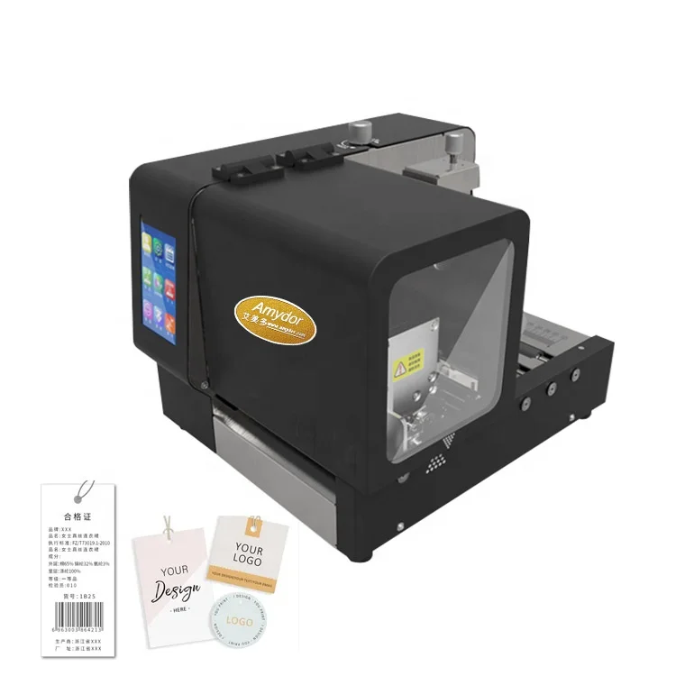 600DPI Amydor AMD41D Coupon Hot Stamping Digital Garment Label Tag Printer