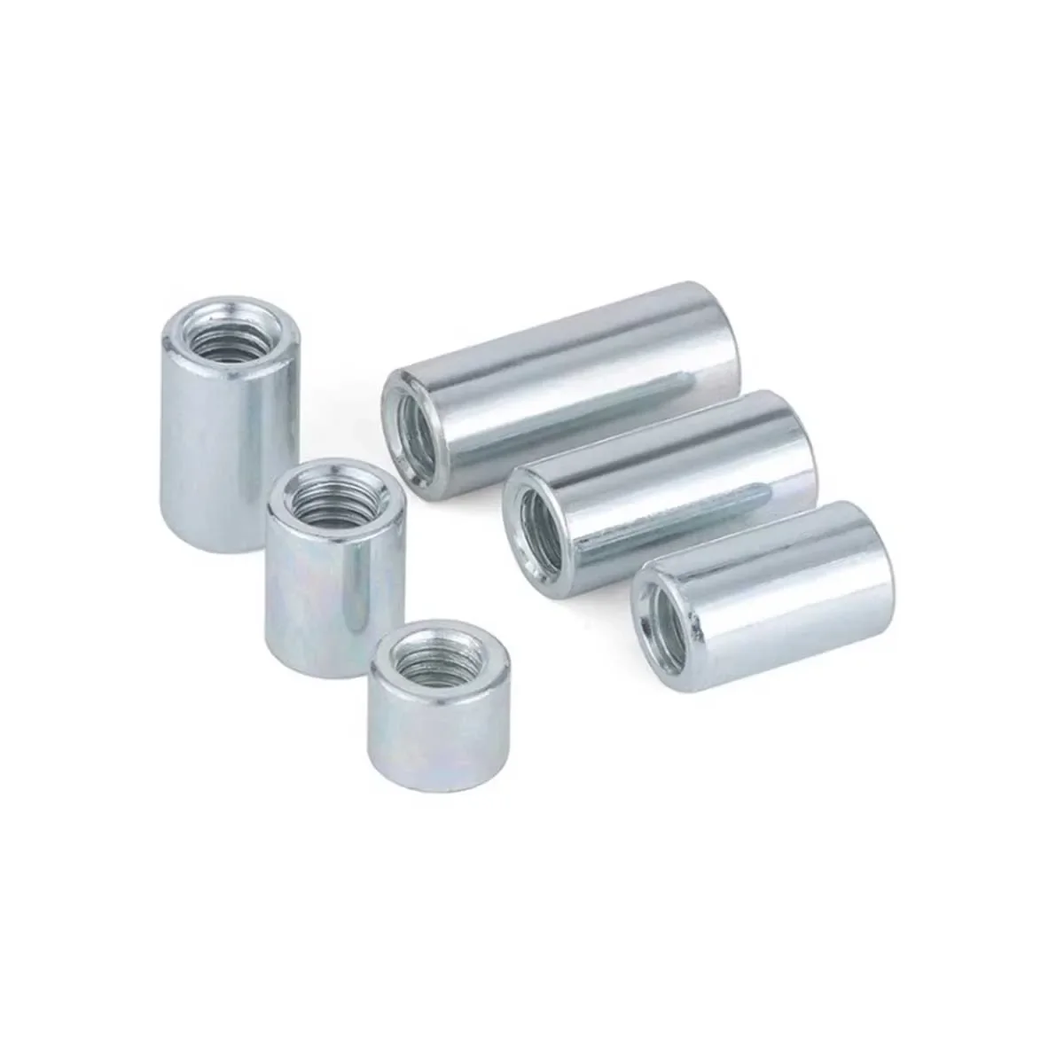 Galvanized Cylindrical Extended Nut Screw Socket M4M5M6M8