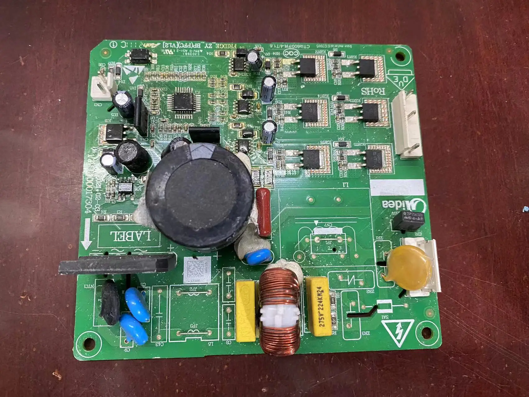 

Плата управления DZ 90 120 V1D 75 V1C 11225, тестирование пройдено, материнская плата исправна.