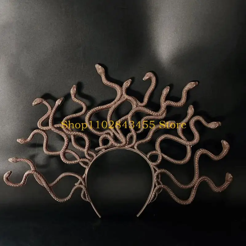 

49MC Halloween Snake Hairband Cosplay Headband Party Props Adults Hair Accessories