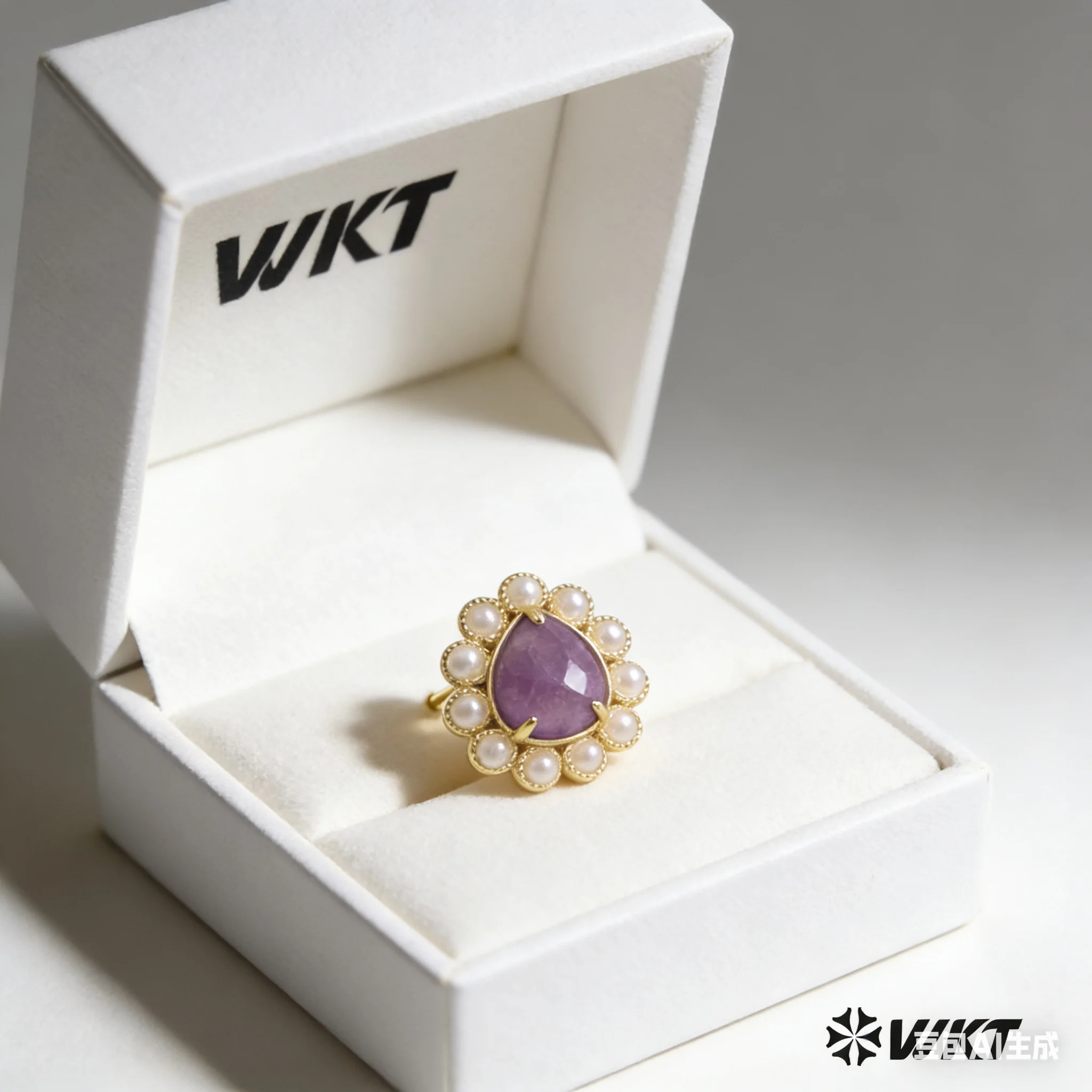 WT-MPE124   WKT 2023 Classic Jewelry Natural Gemstone Water Droplet-Shaped Making Earring Supplies Grand Party Amazing Gift