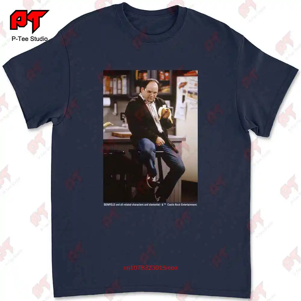 Dumbgood Seinfeld Banana George T-shirt QIVI