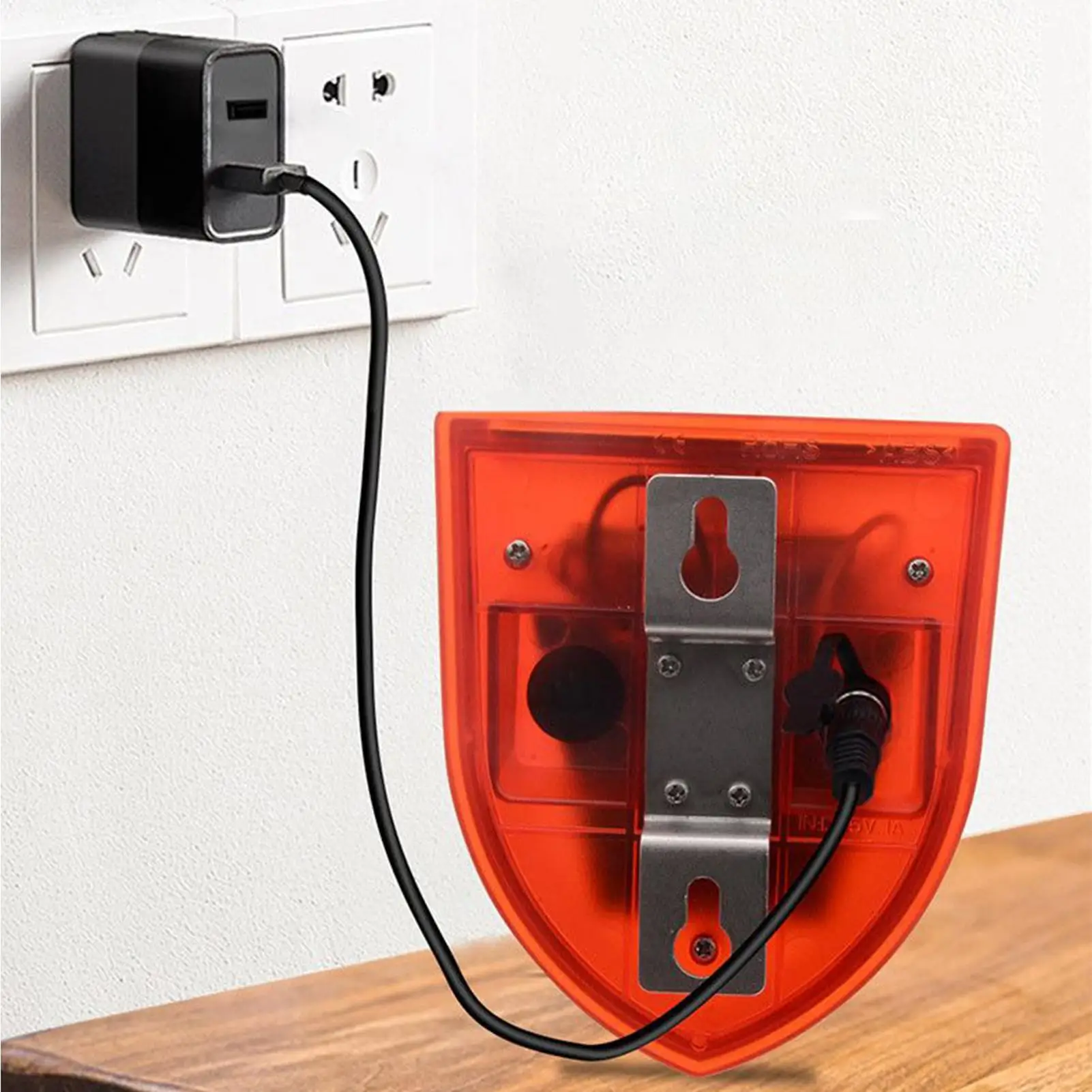 Alarma Solar con Sensor de movimiento para exteriores, dispositivo inteligente para despierto de ciervos, resistente a la intemperie, dispositivo de accionamiento con Sensor de movimiento Solar para patar de entrada