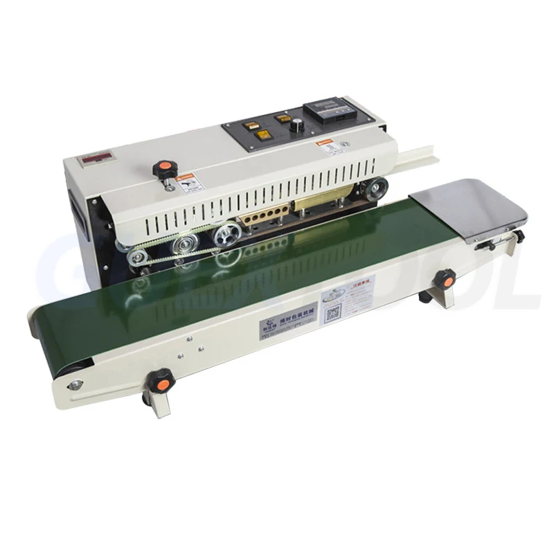 Imagem -06 - Auto Horizontal Bolsa Sealer Máquina de Selagem de Banda de Plástico Contínuo Café Embalagem Bolsas de Alimentos Bolsas de Upgrade Fr-990