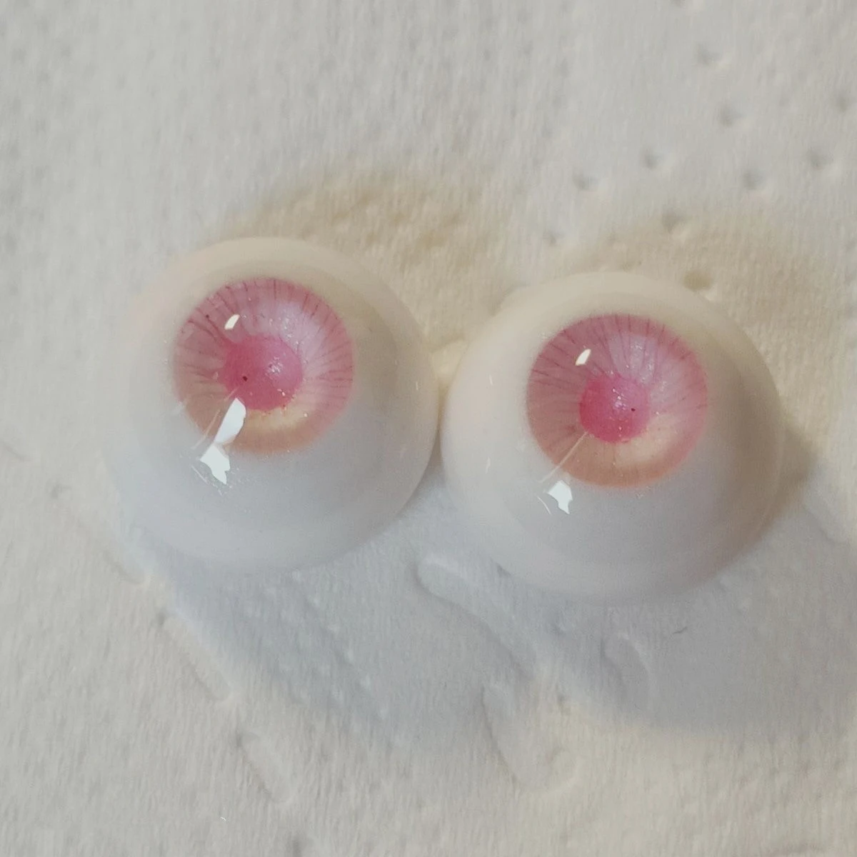 

8mm 10mm BJD Resin Plaster Doll Eyes “Cherry Blossom” Safety Eyeball