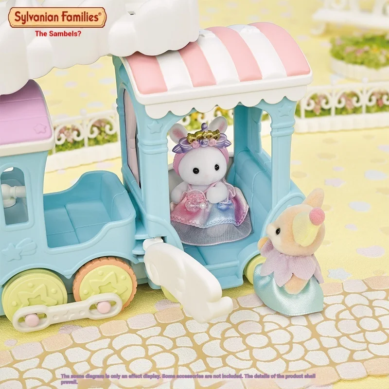 Authentic Sylvanian Families Anime Character Simulation Playhouse Toy Room Decoration Toy Christmas Gift