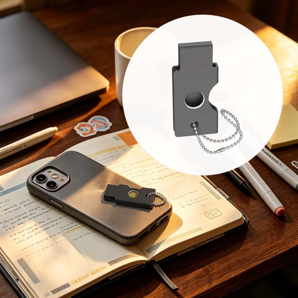 Metal protective case for YubiKey 5C NFC