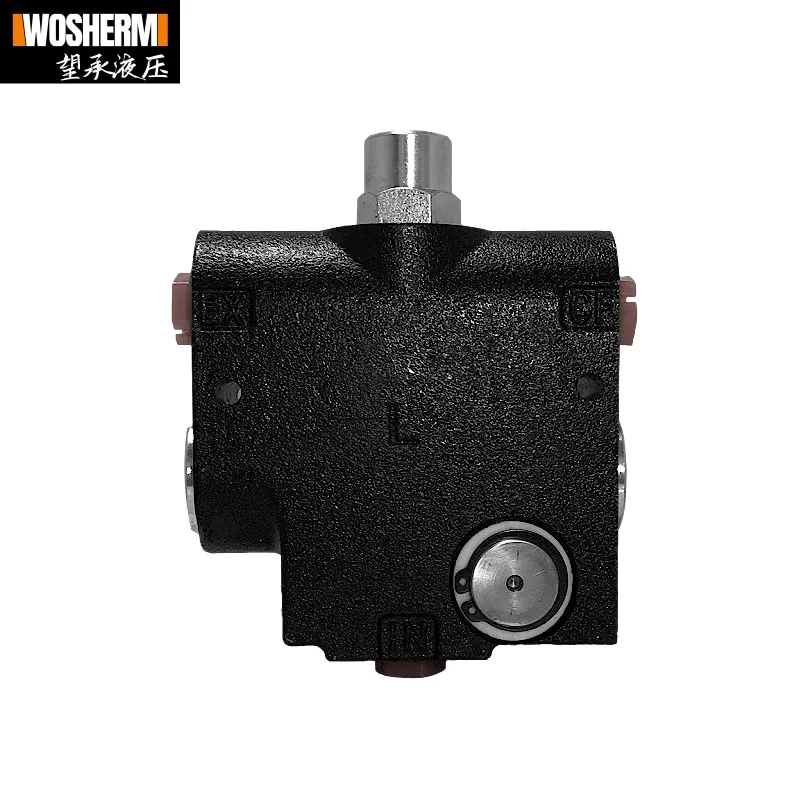 صمام التحكم في سرعة المحرك الهيدروليكي MFC-63 114 تعويض الضغط سرعة توزيع الأسمدة المتغيرة #4