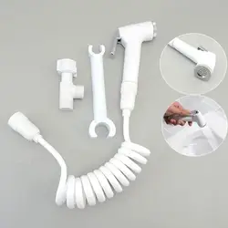 muslim Toilet tank holder Bidet Spray shower head Bathroom faucet ABS Sprayer self Cleaner Valve set