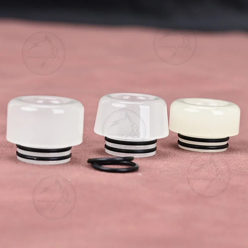 3pcs/box wolfcoolvape 810 drip tip 810 Drip Tips Drip tip mouthpiece Luminous color for Vapes Tanks rda rta rda