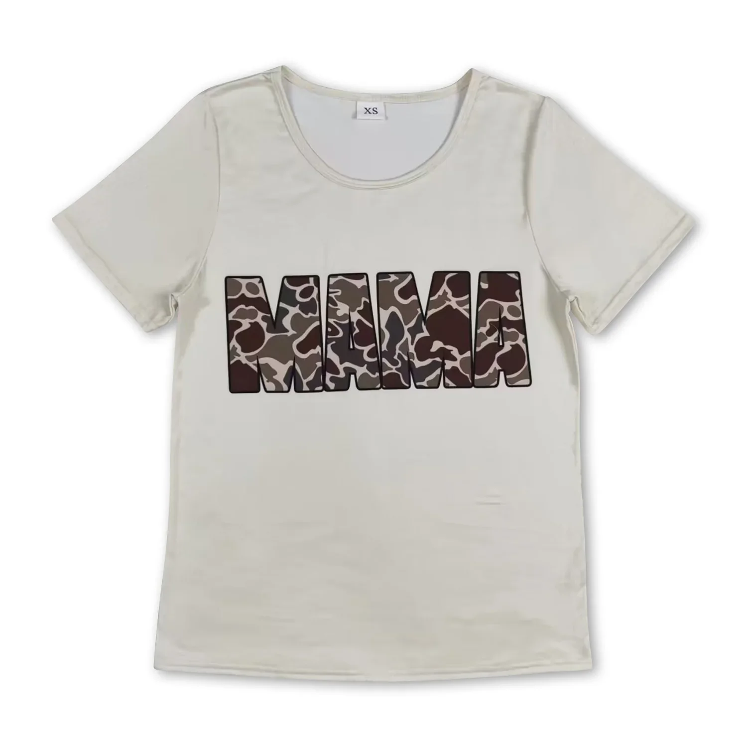 

Футболки с коротким рукавом для взрослых женщин Mama Camo