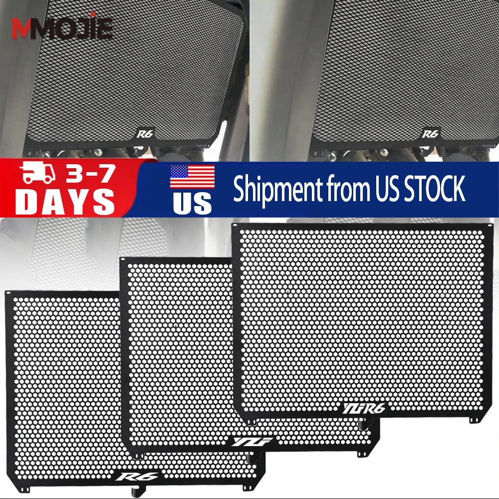 

For Yamaha YZF R6 Net YZFR6 Radiator Guard Grill Cover Grille Protector 2017~2026 2022 2021 2020 2019 Motorcycle Accessories