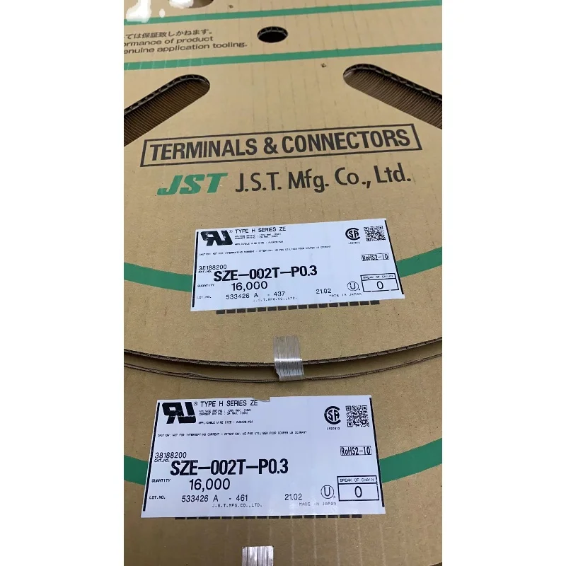 

1000pcs/lot 16000pcs/lot original JST connector SZE-002T-P0.3 terminal wire gauge 24-28AWG original spot one shot