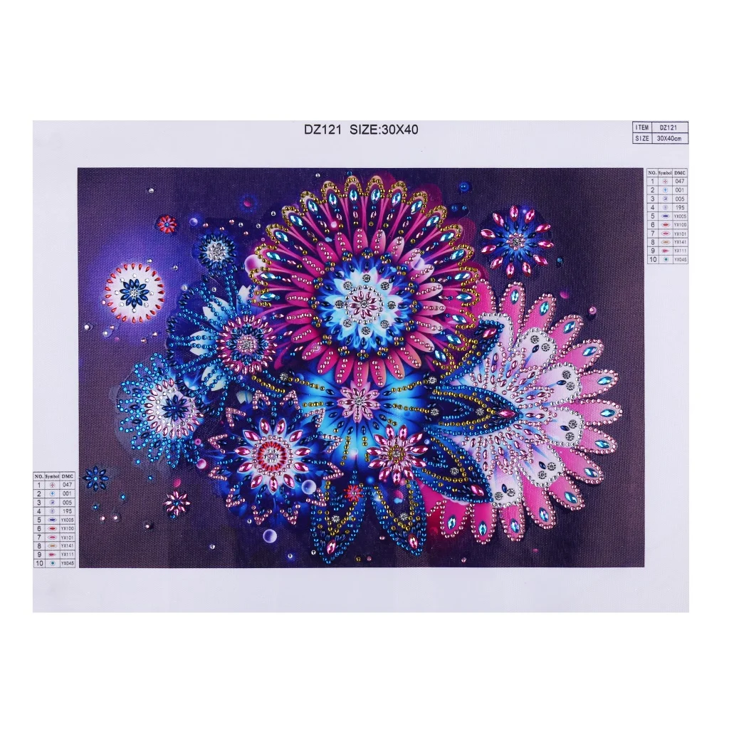 FAI DA TE 5D Speciale A Forma di Diamante Pittura Animale Fiore Religioso Farfalla 3D Immagine di Diamante Del Ricamo Per Bambini Regalo Di Natale