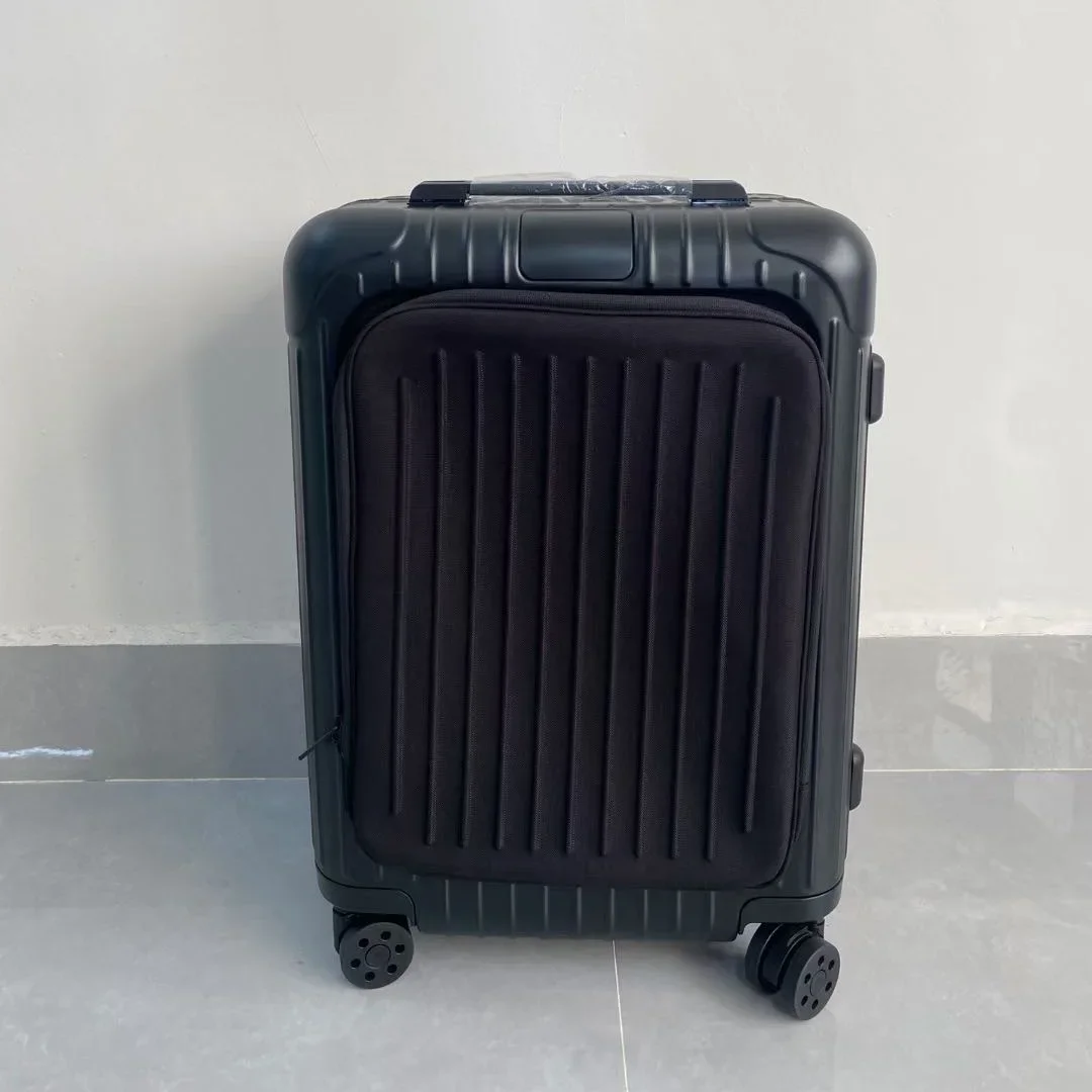 Luxury Travel Suitcase Men 21-inch Square Compact Large Capacity Luggage Premium Business Minimalist Wear-Resistant Carry-On