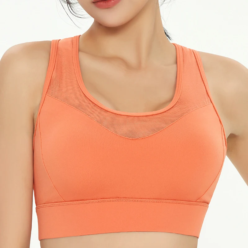 Xlwsbcr Sports Bra Women High Impact Push Up Fitness Bras Running Gym Yoga Bra Workout Training Tank Top Vest Activewear