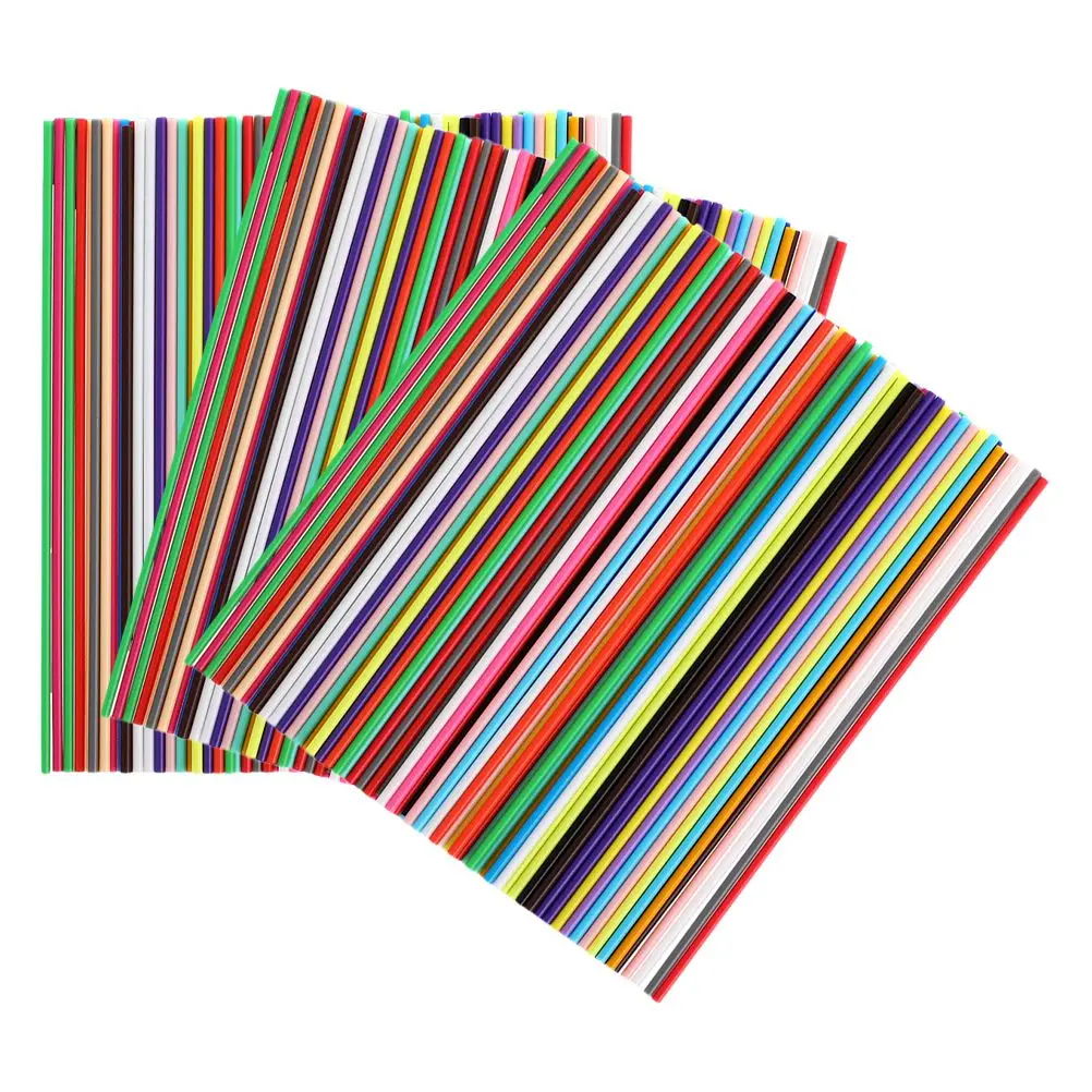 

110 Pcs Diameter Piston PCL Filament Refills for Refills Kids 3D Printing Pen Supplies Print 3D Doodle Stick