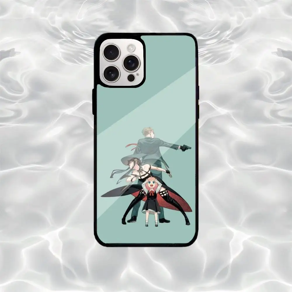 Funda de teléfono Spy X Family B-Bond Yor Anya para iPhone17,16,15,14,13,12,11 Plus,Pro Max, carga inalámbrica magnética Magsafe