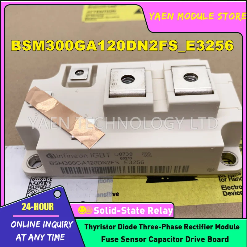 

BSM300GA120DLC BSM200GA120DLC BSM300GA120DN2SE3256 NEW ORIGINAL POWER IGBT MODULE IN STOCK