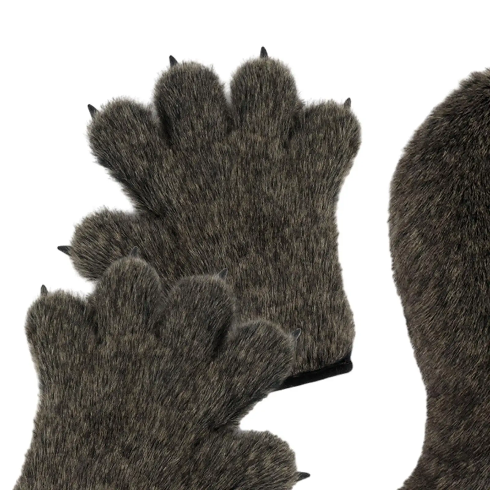 할로윈 늑대 발톱 장갑과 꼬리 세트 창의적이고 편안한 발톱과 꼬리 세트