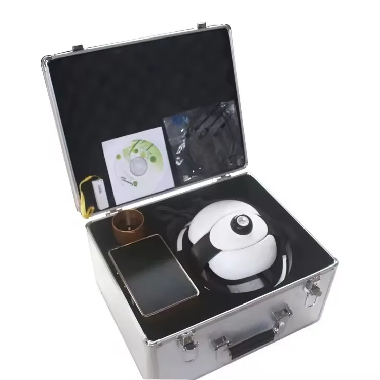 Sanhe BIOPLASM Plus 9D NLS Bioplasm Therapy Non-Invasive Skin Analyzer Helmet Biofeedback System Head Nonlinear Therapeutic