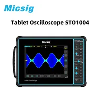 Micsig Digital Tablet Portable Oscilloscope STO1004-100MHz Bandwidth 4 Channels,1GSa/S Sampling Rate Large 32GB Internal Storage