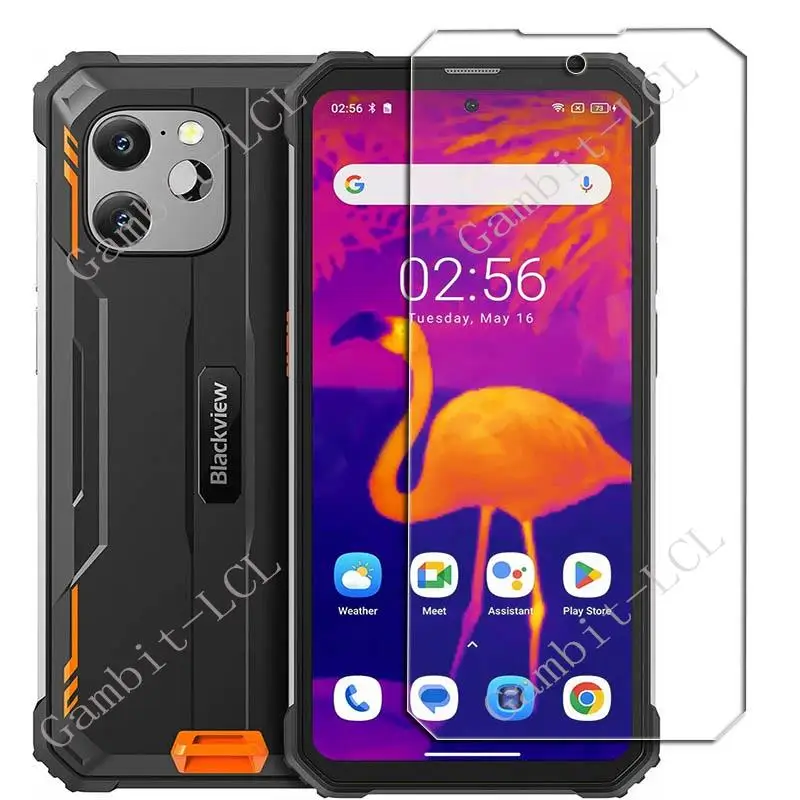 2PCS For Blackview A52 Pro A53 A96 BV4800 BV5300 Plus BV6200 BV8900 BV9300 N6000 Oscal C30 Screen Protective Tempered Glass Film view 2