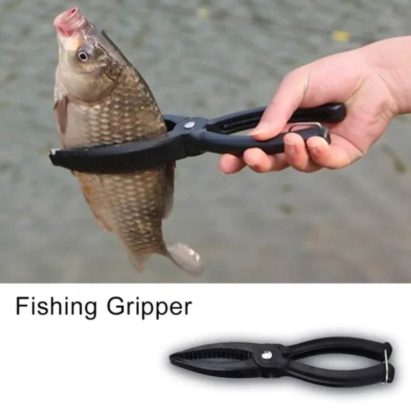 Outdoor Fish Control Device Plastic Clamp Fishing Lip Grip Tool Controller Lure Fish Clamp Non-slip Gripper Plier Supplies Kit