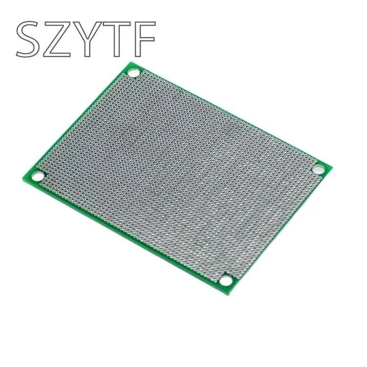5pcs/lot 6 X 8CM spacing 1.27 universal board ,thickness 1.6mm sided HASL PCB test board