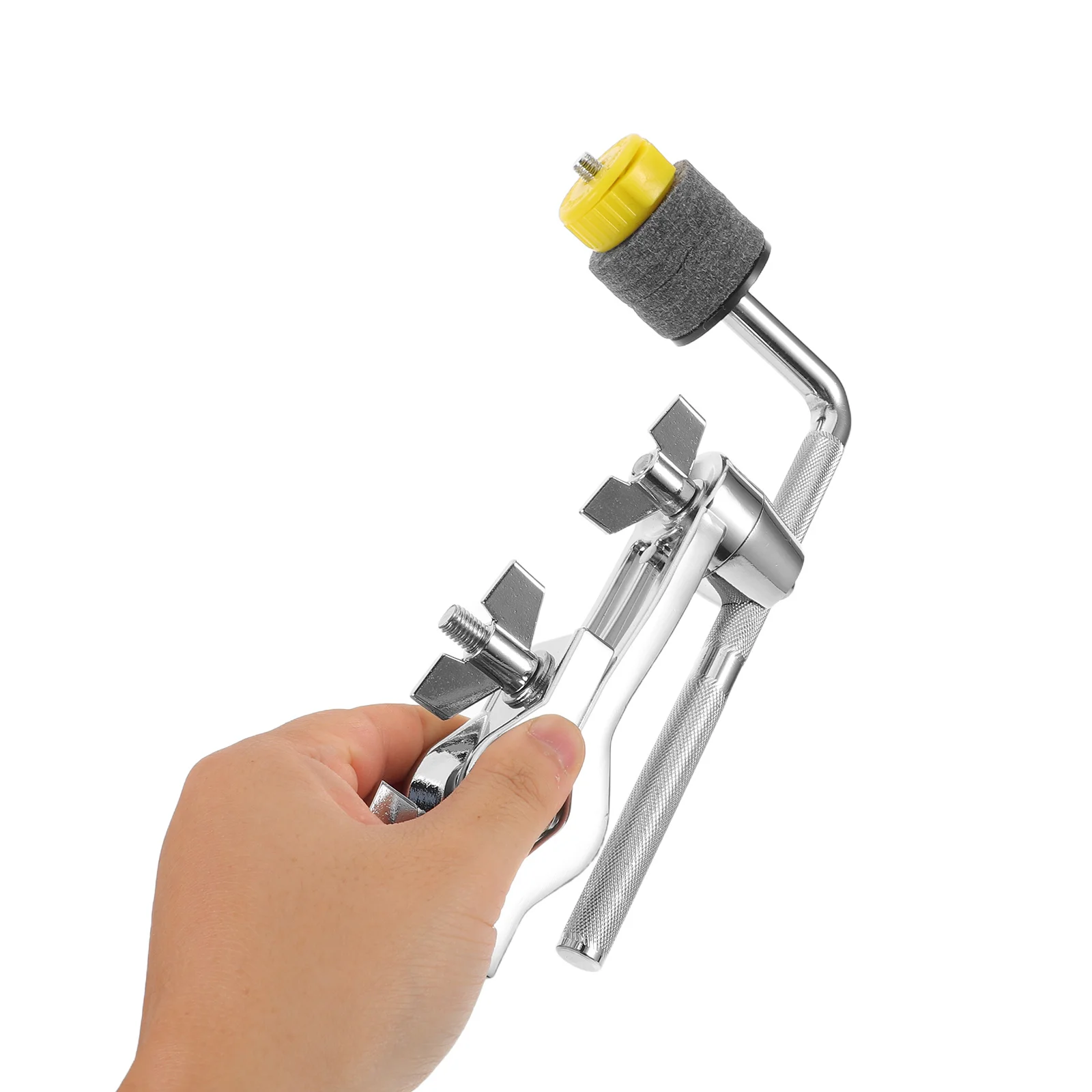 

Drum Cymbal Arm Extension Stand Adjustable Boom Mount for Percussion Instruments Beginner Friendly Clamp Secure Mounting Design
