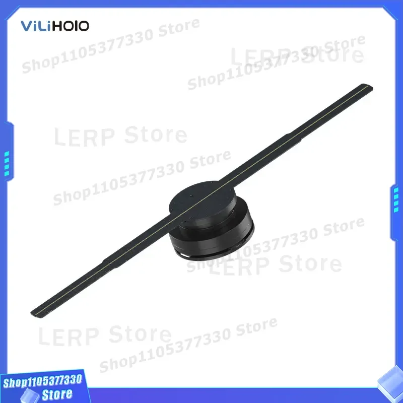 3D Hologram Fan Projector LED Display Advertising Player Holographic Projection Equipment for Store Show Window Visual Effect
