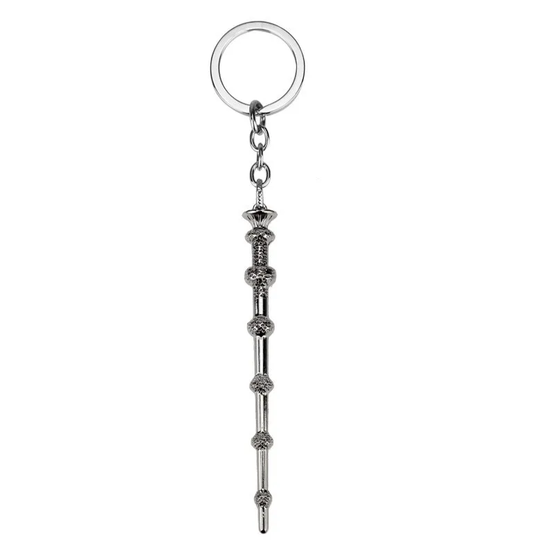 Harry Potter mini magic wand keychain alloy metal keychain toy movie Cosplay props wand pendant collection packaging accessories - view 4