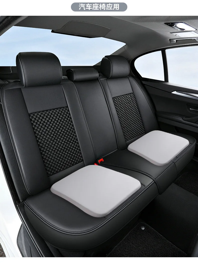 Sitzkissen aus Memory-Schaum, langsame Rückprall-Unterstützung, ergonomisch, für Auto, Büro und Studenten, Sitzkissen, verlängertes Sitzen, Gott-Werkzeug – Detail 16
