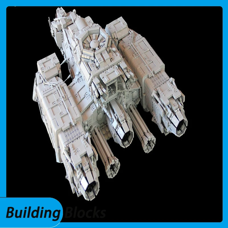 

H4 Spot маленькие частицы сборки строительные блоки MOC-92753 инопланетянин военный космический корабль военная модель инопланетянин космический корабль игрушка в подарок