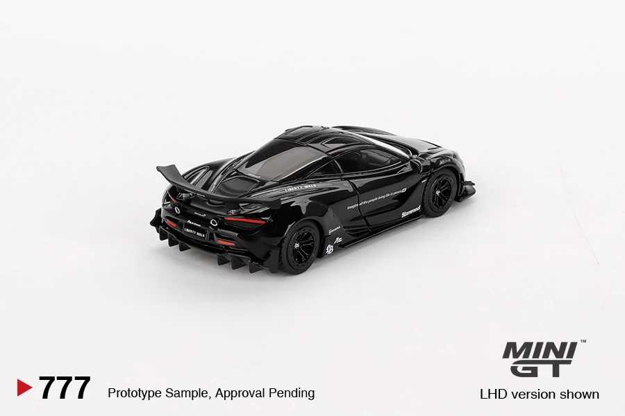 **Pre-order **MINIGT 1:64  720S LBWorks Black Model car